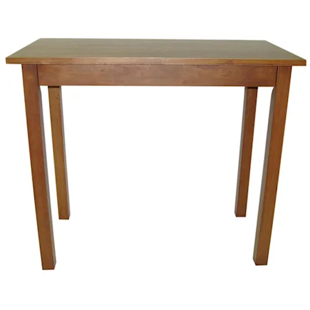 Rectangular Top Cafe Table